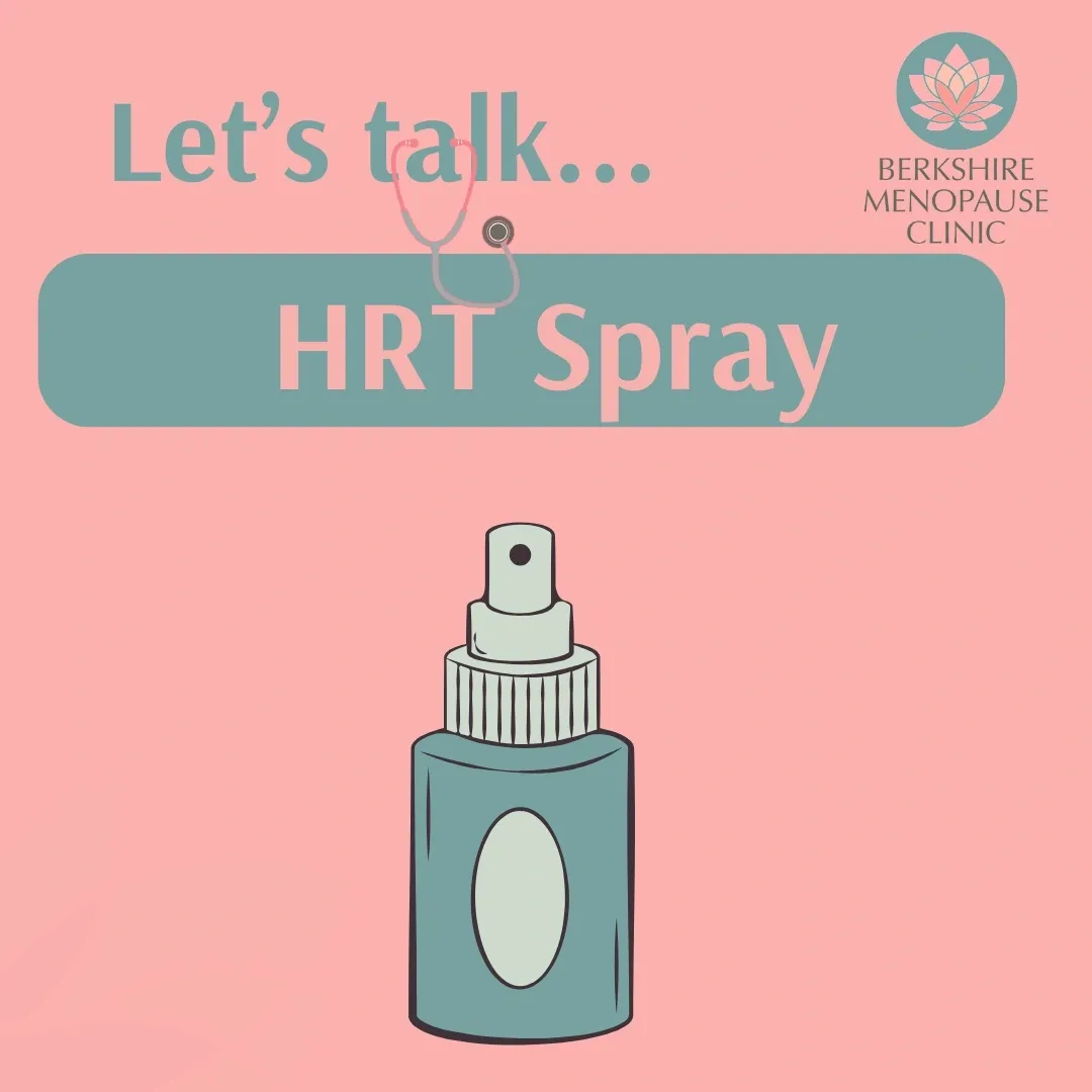 HRT oestrogen spray