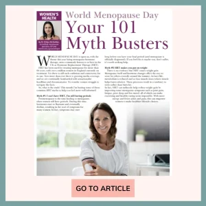 World Menopause Day Your 101 Myth Busters HRT and weight gain- the myth uncovered pdf