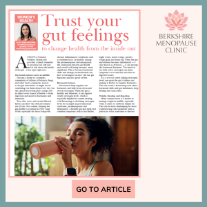 gut health, probiotics, perimenopause bloating, reflux in menopause